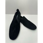 Nine West Loafer Flat Womens Size 6 Black Suede Leather Slip On Casual Shoes Photo 2
