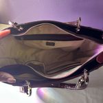 Guess  Shiny Burgundy Tote Bag Photo 6