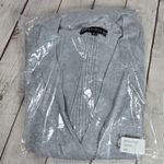 Love Ellie Gray Open Front Cardigan L Ribbed Inlay STITCH FIX J87837SF Size L Photo 7