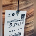 ZARA NWT 🧡
 printed tulle dress strapless Photo 1