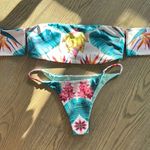 Nüera Swim Pink Banana Two Piece Size M Photo 0