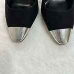 Jennifer Lopez JLO Black Lonie Pumps Toe Cover Heels 7 Women Photo 3
