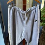 PINK - Victoria's Secret VS PINK Collegiate Grey, Striped Logo Sweatpant Joggers Plus Size XXL Photo 4