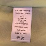 ASTR Women’s  The Label Maxi Dress Green Long Sleeve Off Shoulder L Large Floral Photo 9