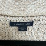 American Eagle Outfitters Cream Cardigan V-Neck Sweater Photo 1