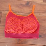 Gymshark  Seamless Sports Bra Coral Orange Pink Size S Workout Fitness Photo 1
