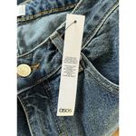 ASOS High Rise Slim Cropped Mom Jeans Womens Size 32 NEW Photo 5