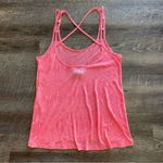 PINK - Victoria's Secret Victoria’s Secret PINK Tank Top Strappy Neon Oversized Small Burnout Photo 4