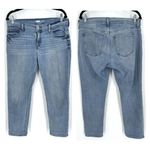 Old Navy Women's Stretch Mid-Rise Boyfriend Jeans Blue Denim Light Wash Size 6 Photo 1