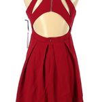 Lulus NWT Test Drive Wine Red Dress Photo 6