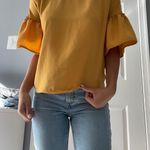 Nordstrom Mustard Yellow Blouse Photo 1