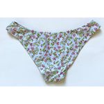 J.Crew Floral Berry Bikini Bottom Blue Size Large NEW Photo 3