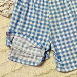 Gingham Shorts Blue Size XS Photo 5