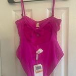 BECCA by Rebecca virtue , Fun stylish hot pink one piece swimsuit, A29 Photo 0