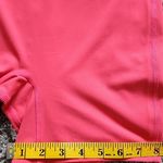 All In Motion  Brushed & Sculpted Rib Sports Short Bodysuit, Size S coral color. Photo 11