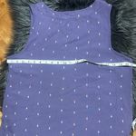 Sonoma  V-Neck Tank Top Shirt Purple Mini Floral Size XL Photo 4
