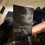 Uniqlo Plaid Flannel Pop Over Top Photo 4