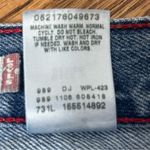 Levi's VTG LEVI’S 550 Y2K Relaxed Tapered Denim Jeans Size 10S Photo 4