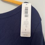 Chico's NEW NWT Midnight Navy Blue Shirt Top Photo 2