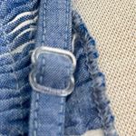 Hint of Blush A Mini Dress Blue white cap sleeves Photo 6