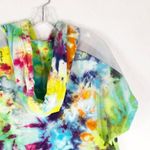 Victoria's Secret Victoria Secret‎ Sport Small Jacket Handmade Tie Dye Watercolor Wonder Hood 1517 Photo 10