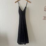 Lulus Waverly Black Lace Midi Dress NEW Photo 3