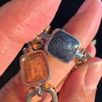 Nine West  Blue crystal diamond pendant necklace 19” + bracelet 7” + Earrings set Photo 5