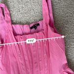 PaperMoon  Bright Pink corset drop waist mini Dress Photo 2