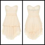 Free People 💕 X SPELL GYPSY💕 Mira Bustier RaRa Dress Ivory Medium M NWT Photo 8