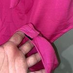 Iris basic Bodysuit pink barbiecore large‎ stretch ruffled adjustable straps NEW Photo 3