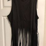 Black Vest with fringe Size undefined Photo 0