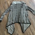 Sun & Shadow  Aztec Open Front Cardigan Sweater S Photo 4