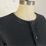 & Other Stories & Other Stories Black Terry Cloth Shirt Dress Photo 3