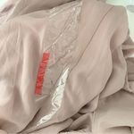 Show Me Your Mumu Lauren Tie Maxi Dress Neutral Mauve Chiffon Pink Photo 4