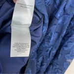 Lulus Make It Mesmerizing Navy Blue Jacquard Tiered Plunging Midi Dress S New Photo 11