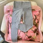 Nike leggings high waisted light heather grey full length Photo 5