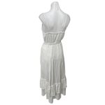 Z Supply  White Ruffle Lace Sleeveless Cami Camisole Midi A-Line Tank Dress Sz S Photo 1