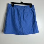 IZOD  Womens Sz 4 Blue Sports Activewear Outdoor Wear Golf Tennis Skort Skirt XFG Photo 2