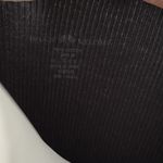 Brandy Melville  Ribbed Black Top Photo 4