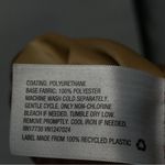 A New Day  Faux Leather High Waisted Joggers Pants Brown Cuffed Ankle Photo 10