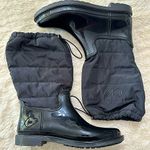 Calvin Klein Womens Black Puffer Waterproof Winter Boots size 11 Photo 0