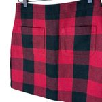 J.Crew  Women’s Sz 2 Wool mini skirt in harvest plaid H1113 Photo 4