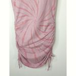 PINK - Victoria's Secret PINK‎ Victoria's Secret Purple Tie Dye Ruched Side Mini Dress Size XS Photo 3