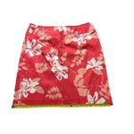 Rafaella  Floral Knee Length    A-line‎ Women’s Skirt  size 6 Photo 6