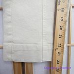 Ann Taylor NEW The Straight Cotton Twill Pants Jeans Oat Ivory, 10P Photo 4