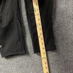 Lululemon Wunder Train High Rise Crop Leggings Womens 4 Black Logo Workout Yoga Photo 6