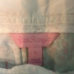 Lilly Pulitzer  Capris Length Green Pink White Print EUC Photo 3