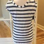 12PM by Mon Ami Top Womens Small Shirt Striped Photo 0