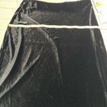 CeCe  Velvet Black A-Line Skirt Photo 5