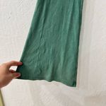 PacSun  PAC Ribbed Faded Acid Wash Green twisted low rise ribbed flare legging Photo 2